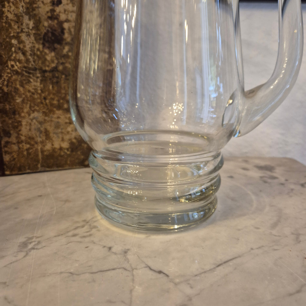 Vintage Glaskrug für Wasser oder Saft