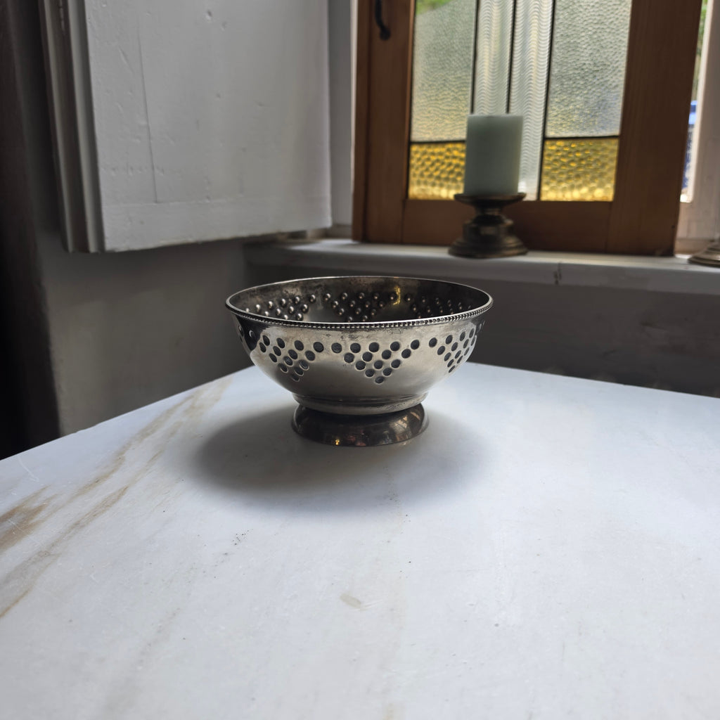 Vintage Metall Schale oder Eiskübel - 40er Jahre