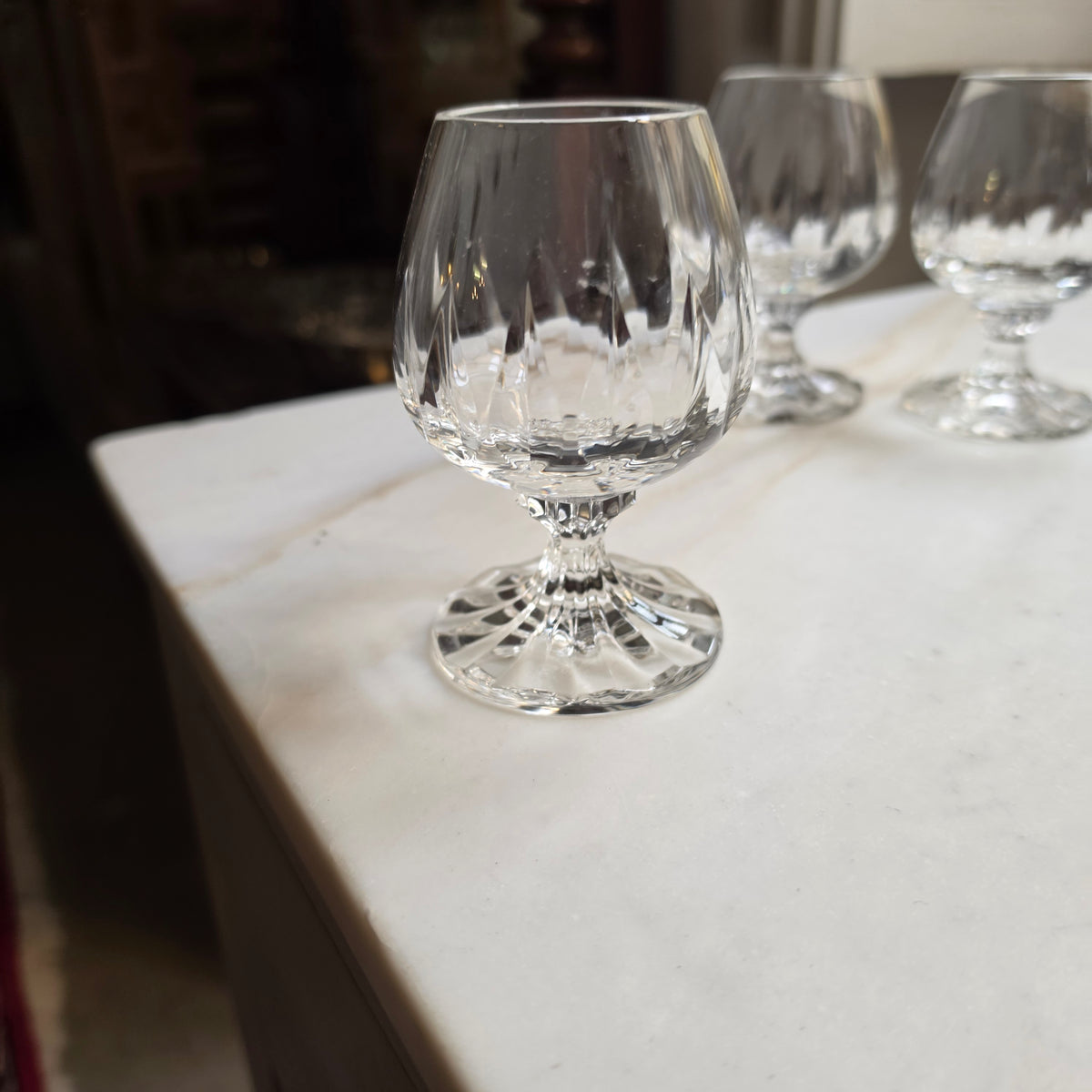 4er-Set Villeroy & Boch Cognacschwenker aus Kristallglas