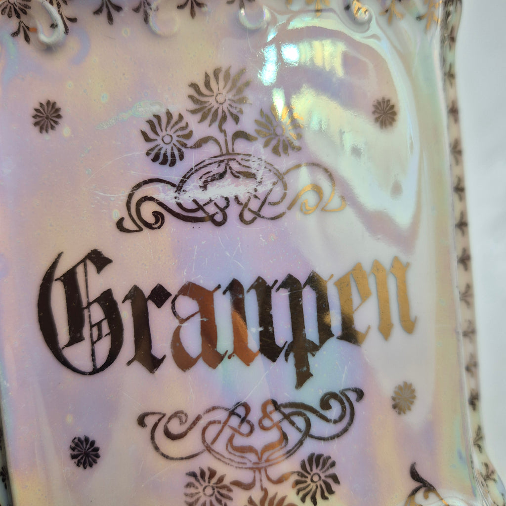 Antike Vorratsdose Jugendstil Porzellan "Graupen" um 1900