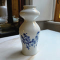 Wallendorfer Porzellanvase - Echt Cobalt - Handbemalt - Blaue Rose - Antik