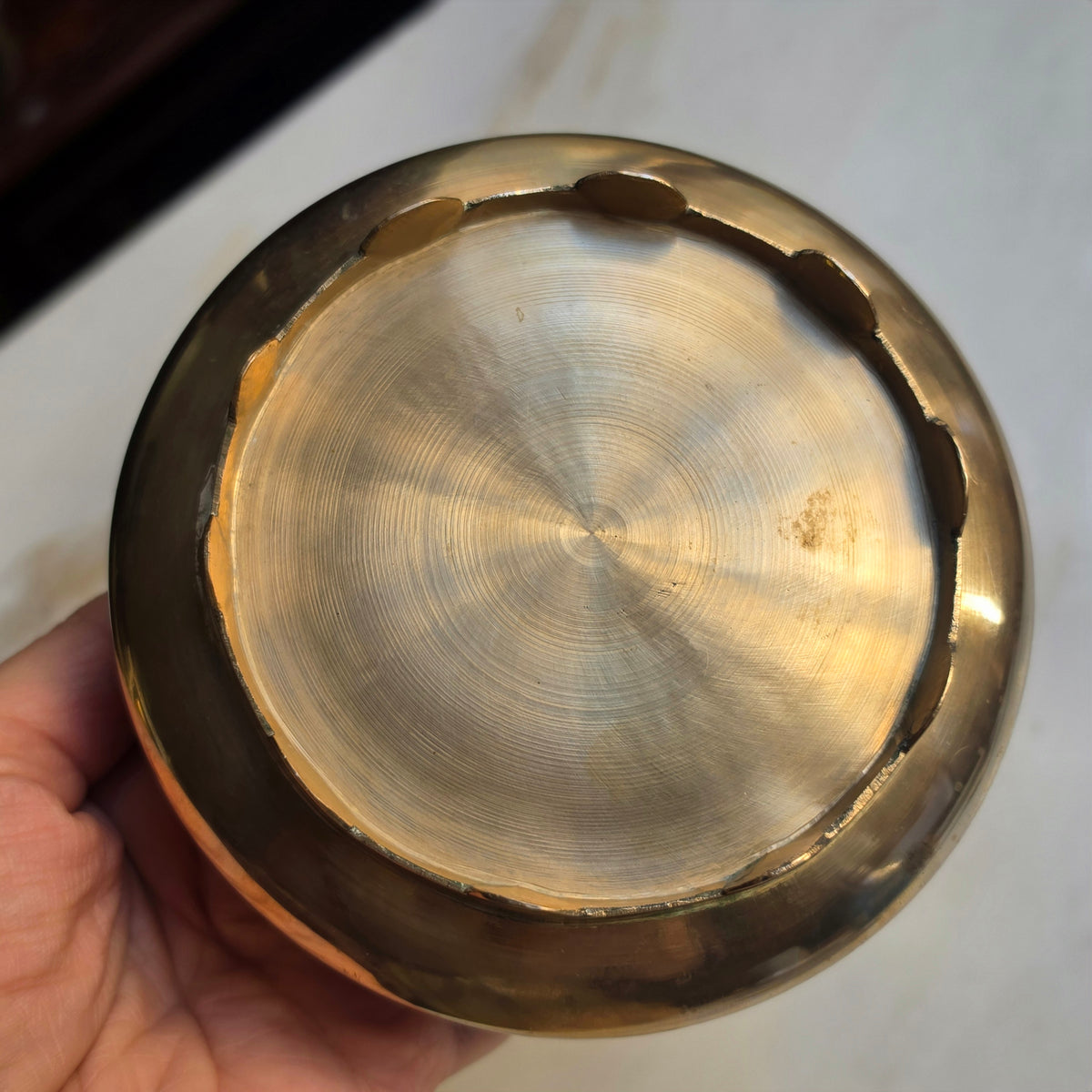 Edle Messingdose mit Deckel – Elegante Aufbewahrung & Dekoration im Vintage-Stil