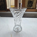 Wunderschöne Vintage Kristall Vase Groß (2x minimale Abplatzer)