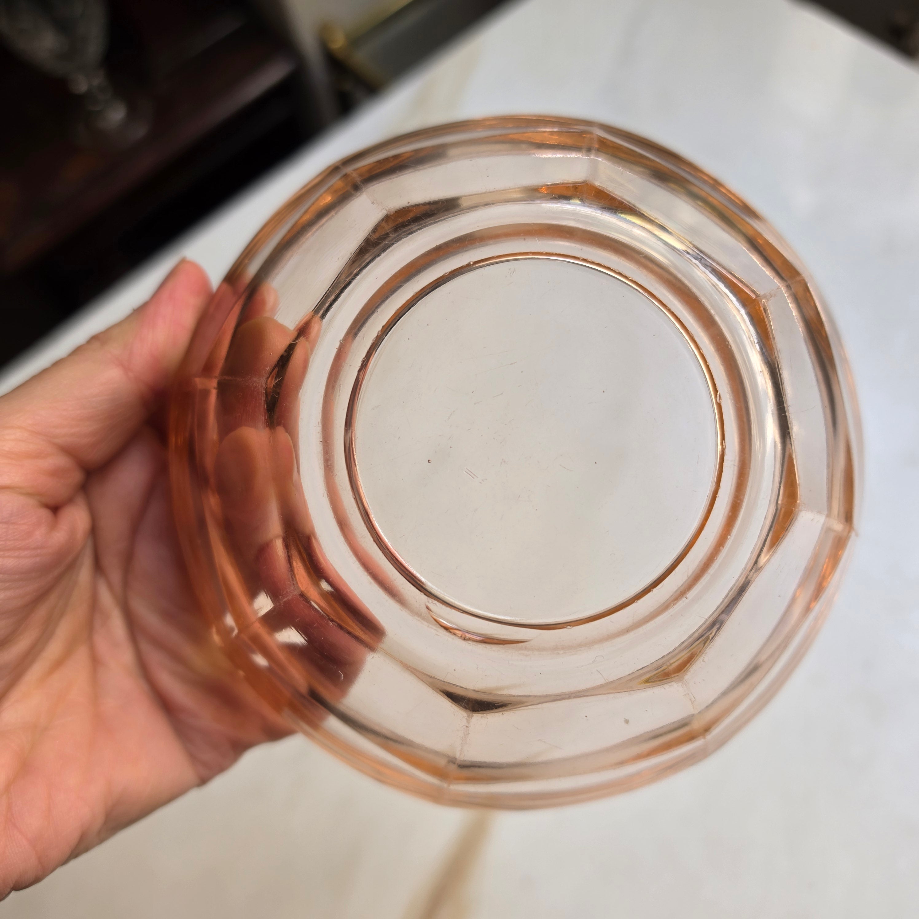 Rosalin Glasschale - im Art-Déco-Stil - Schälchen