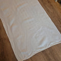 Antikes Leinen Geschirr-& Küchentuch Monogramm E.K. 46x88cm weiß