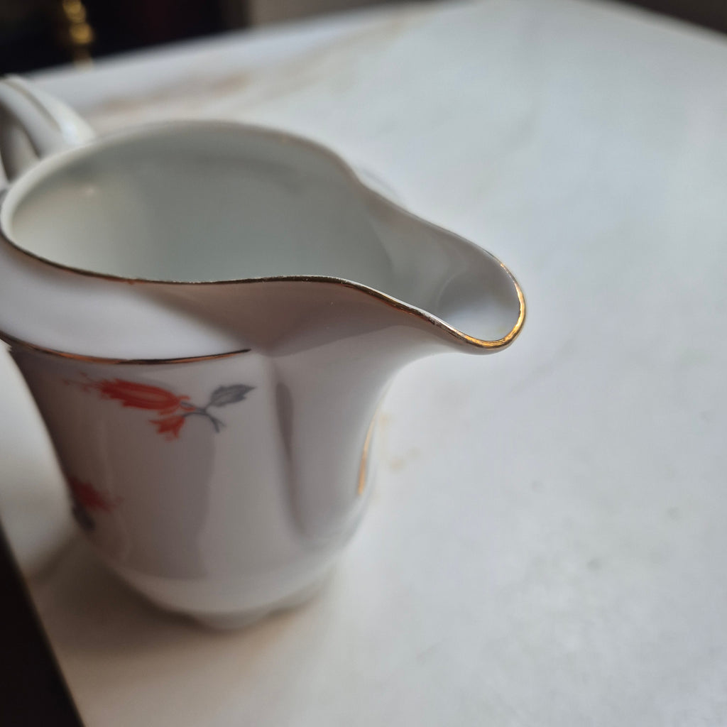 Antikes Handbemaltes Milchkännchen von Bavaria