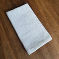 Antikes Geschirrtuch – Handgewebte Aussteuer- 48x110cm - Stockflecken