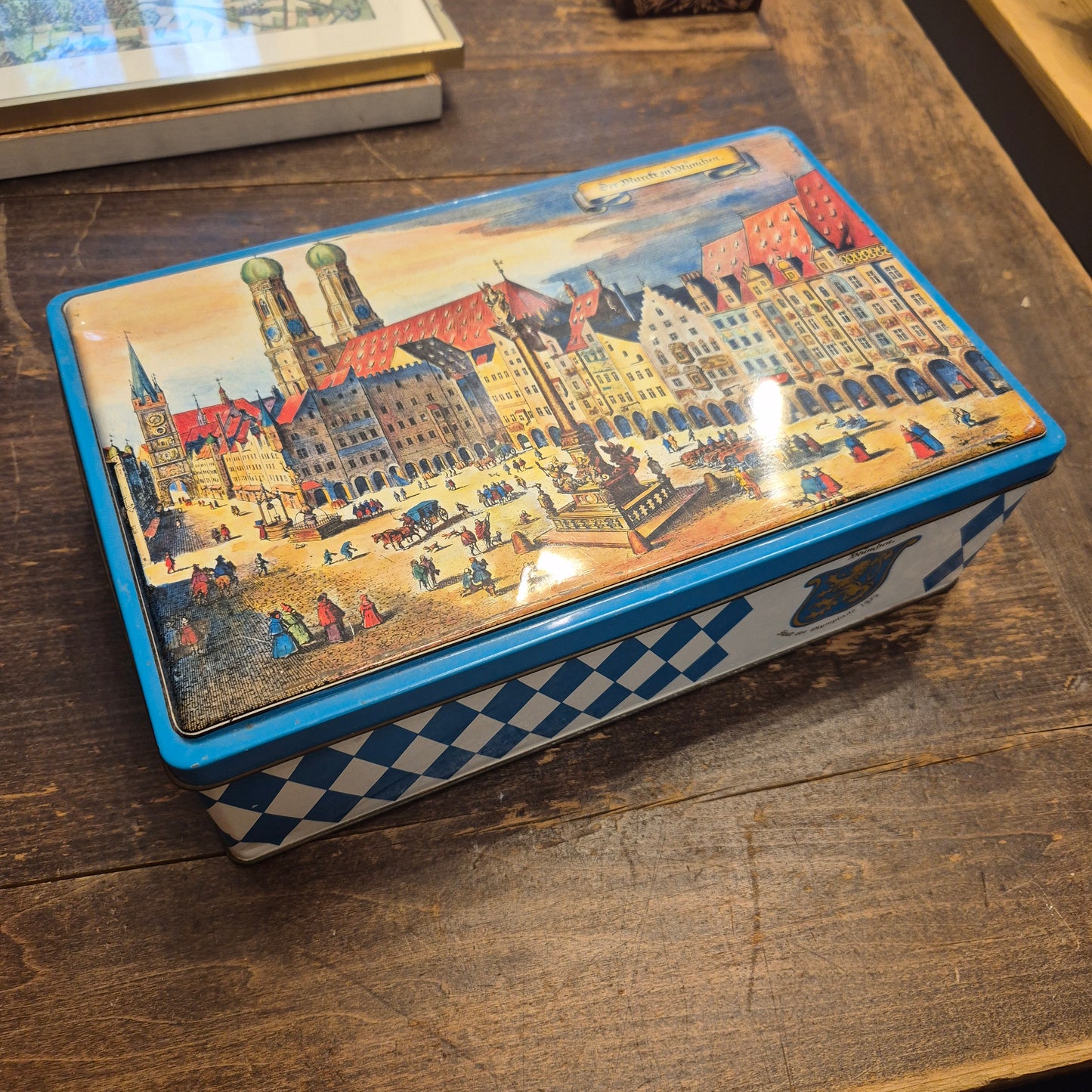 Alte Vintage Blechdose Teehaus Ronnefeldt Der Markt in München