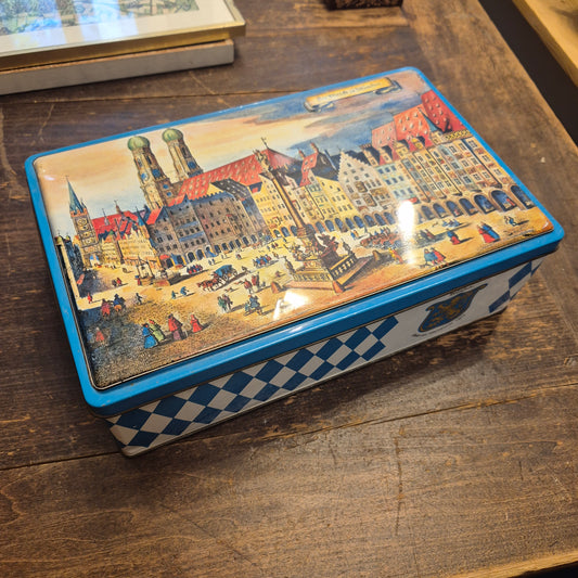 Alte Vintage Blechdose Teehaus Ronnefeldt Der Markt in München