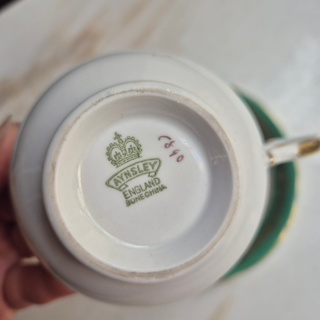 Aynsley England - Teetasse - Kaffeetasse - Sammeltasse