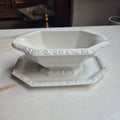 Antike Sauciere Schüssel Porzellan Rosenthal Maria weiß