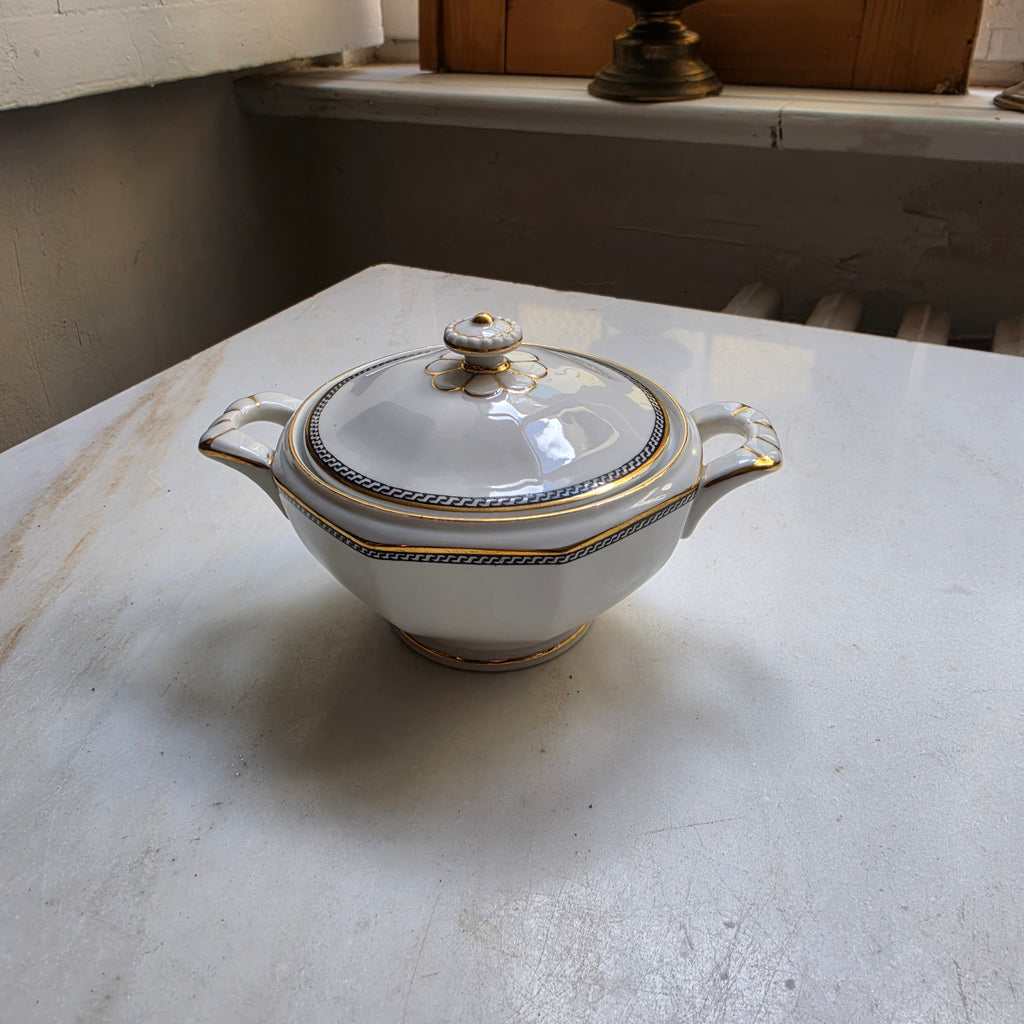 Edle Vintage Porzellan Zuckerdose – Selb-Bavaria