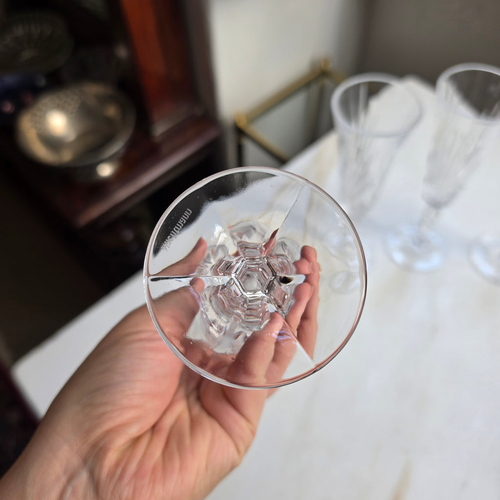 4x Edle Kristall-Champagnerkelche von Nachtmann – Zeitlose Eleganz für prickelnde Momente