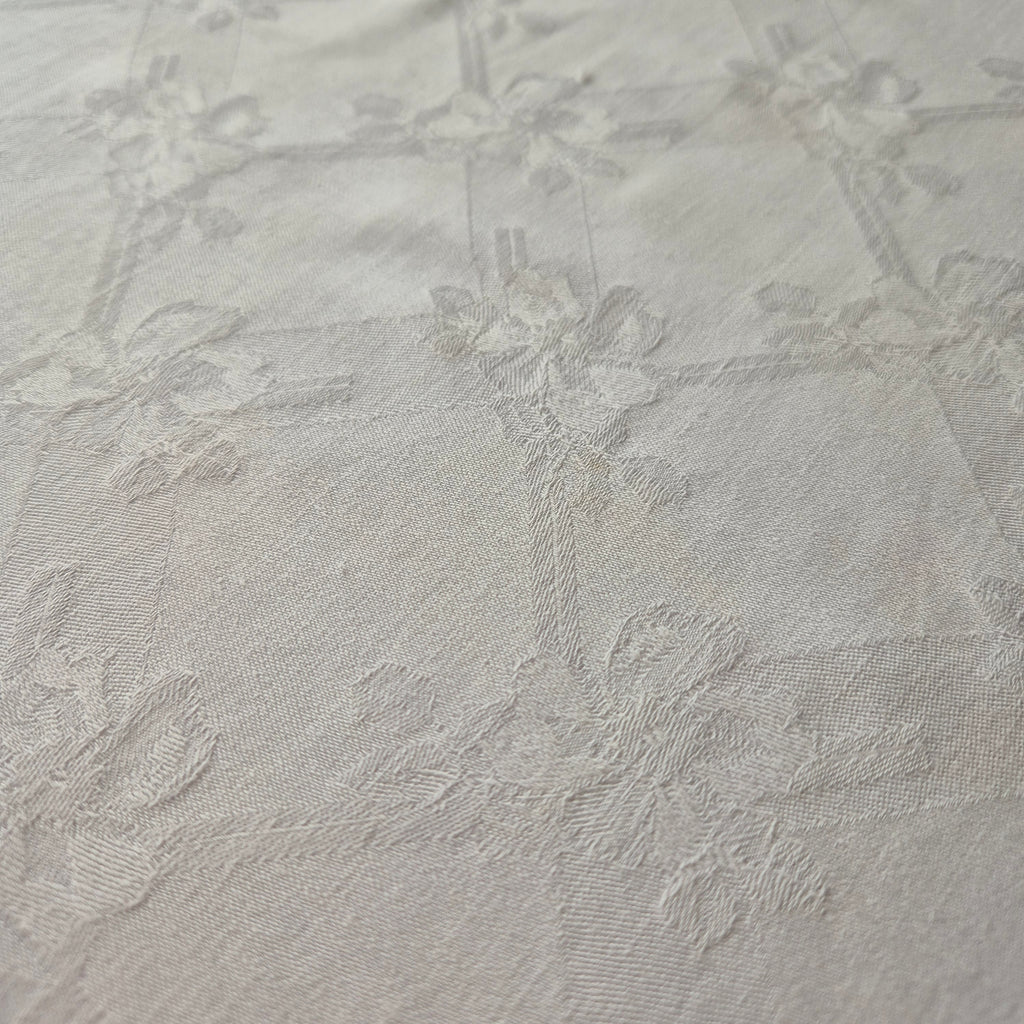 Antike Jugendstil Serviette/Mitteldecke Damast Baumwolle 58x60cm