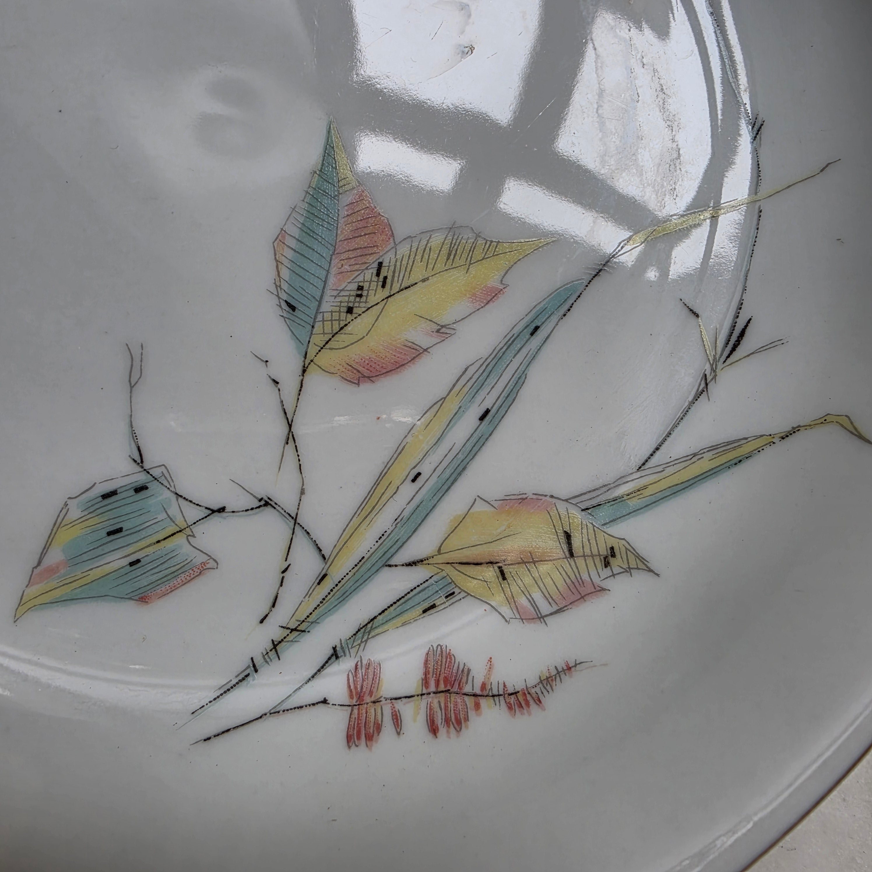 Vintage Hutschenreuther Hohenberg Servierschale - 50er Jahre Mid-Century Design