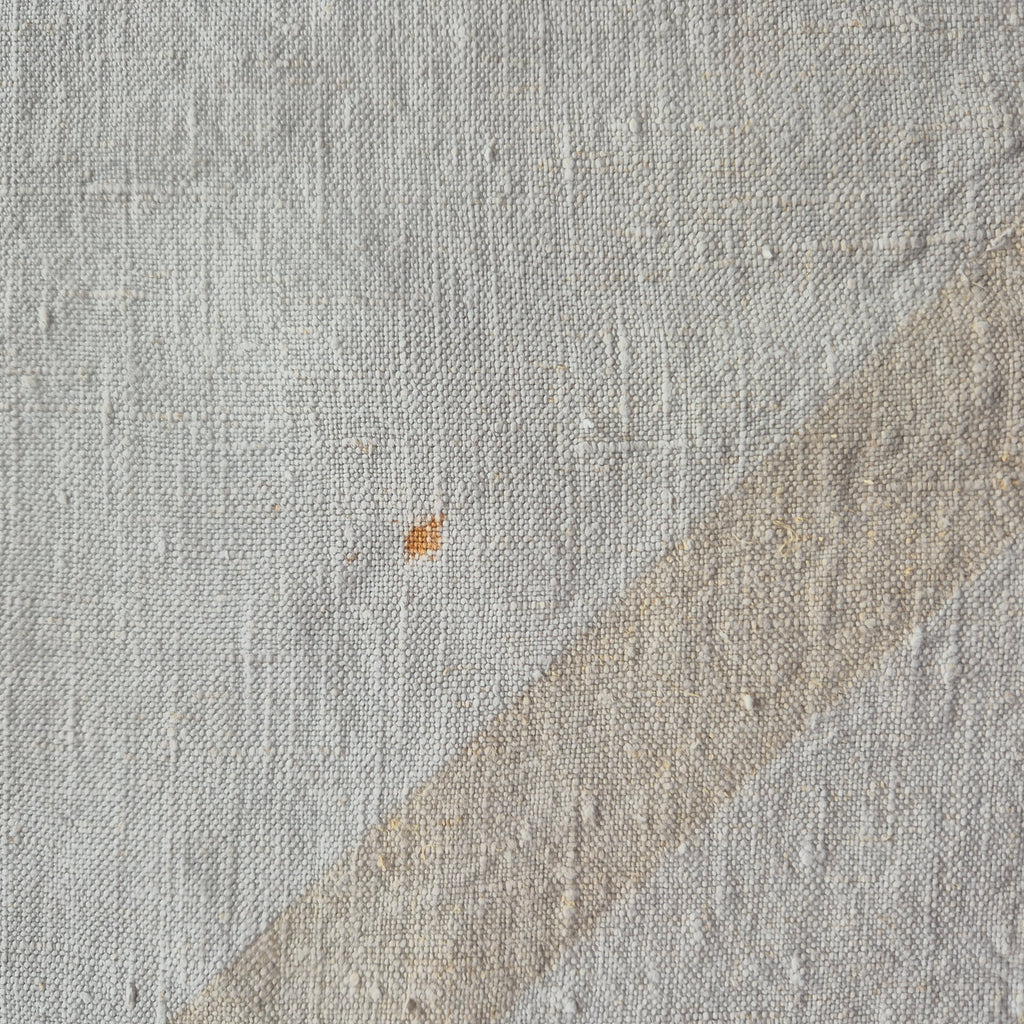 Antike Leinen Tischdecke 88x145cm mit Stockflecken / zum weiterbearbeiten 🤍