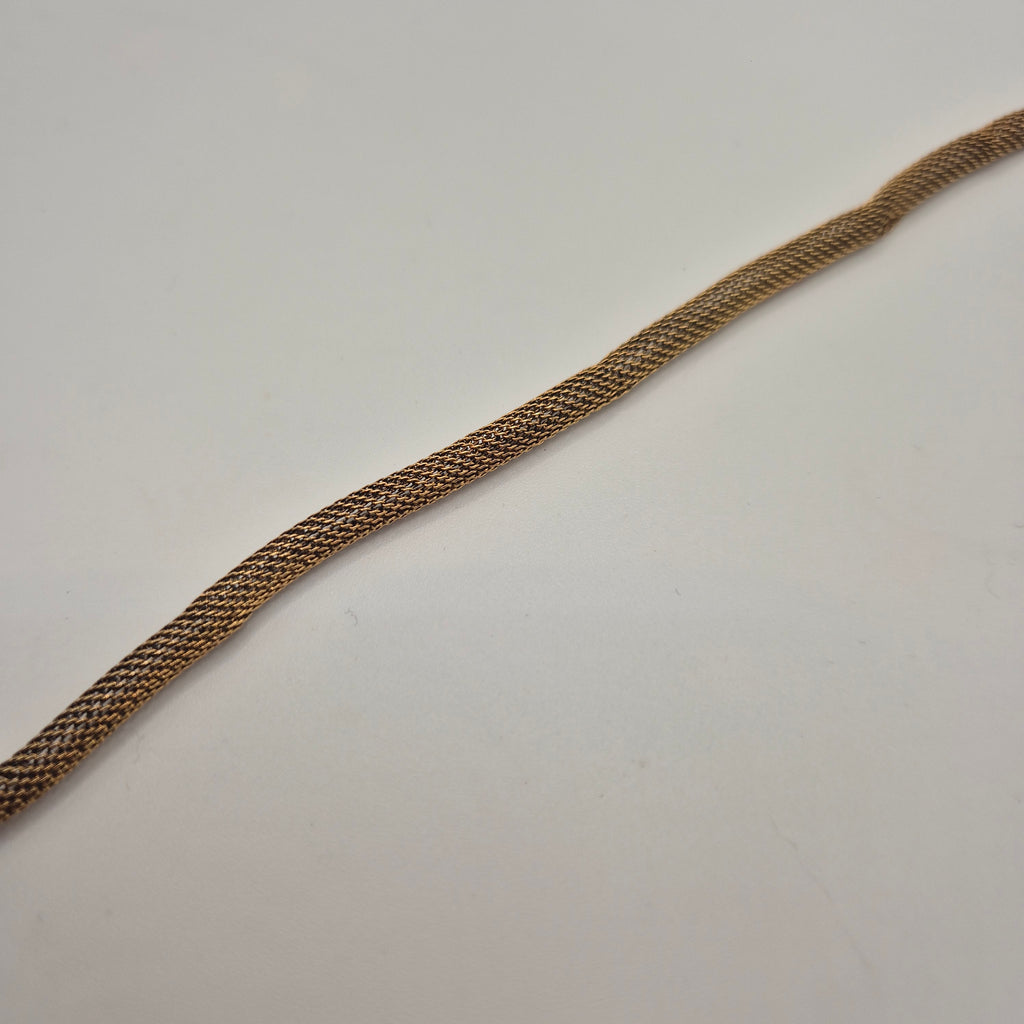 Vintage Halskette mit Anhänger edel Unikat Handmade 80er Jahre goldfarebnd Traubenform