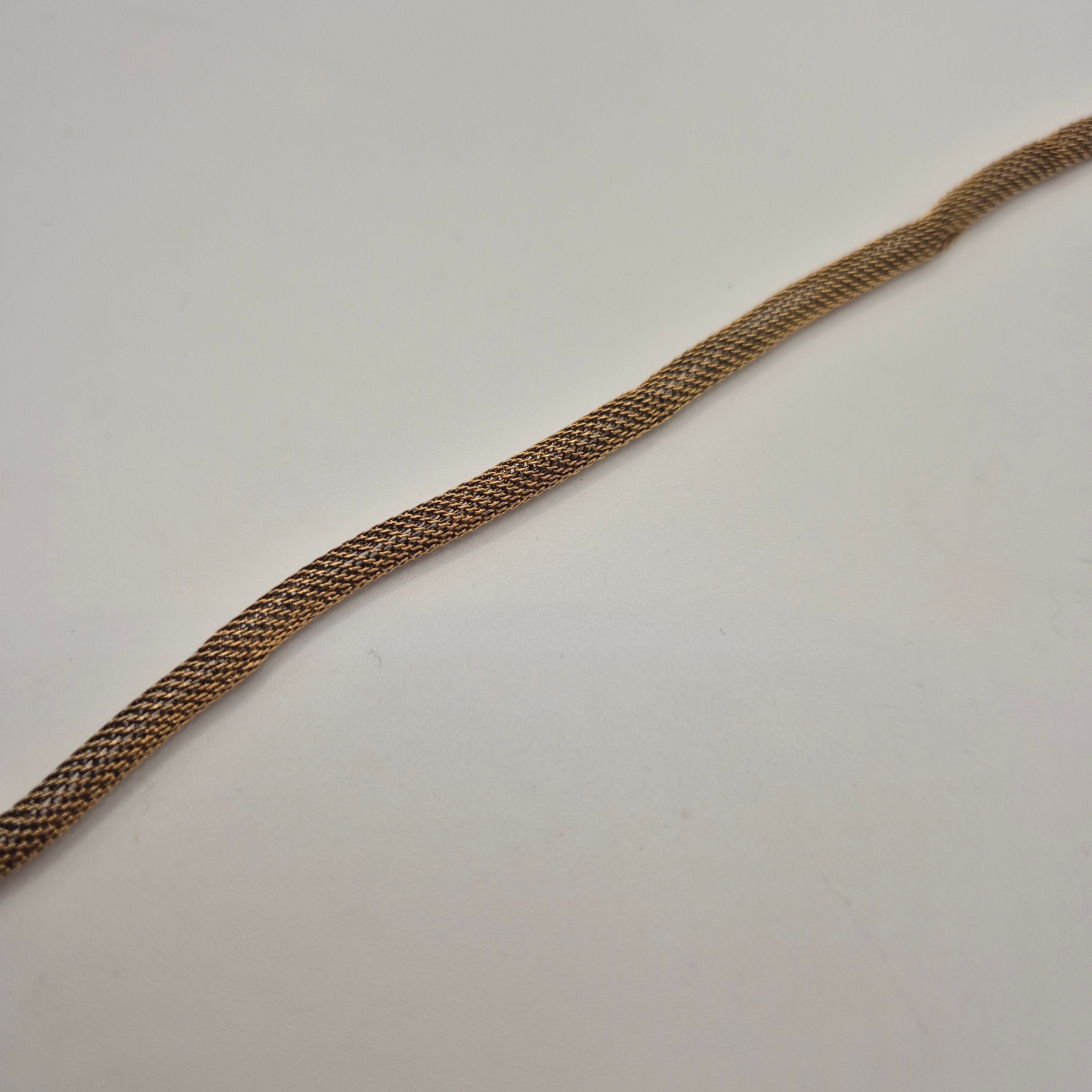 Vintage Halskette mit Anhänger edel Unikat Handmade 80er Jahre goldfarebnd Traubenform