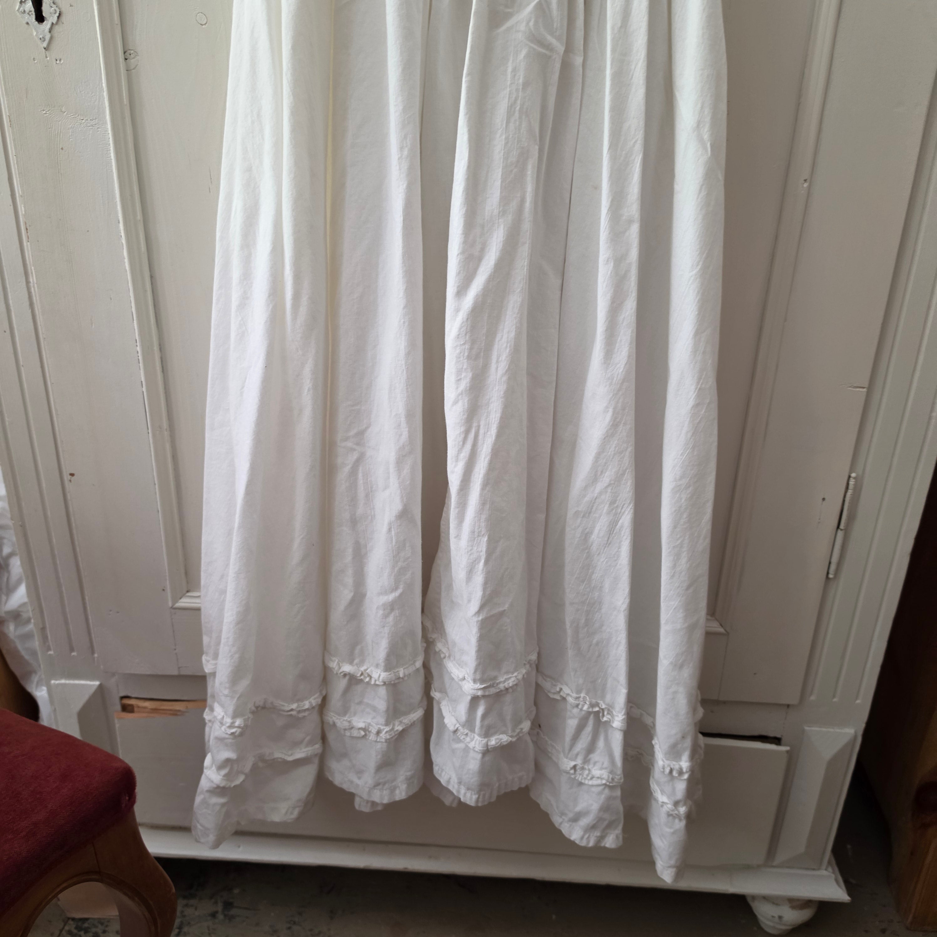 Vintage „True Romance“ Maxi-Baumwollkleid – Cottagecore Dream 90er Jahre