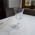 Elegantes Aperitif- & Likörglas mit Facettenschliff – Kristallklares Stielglas