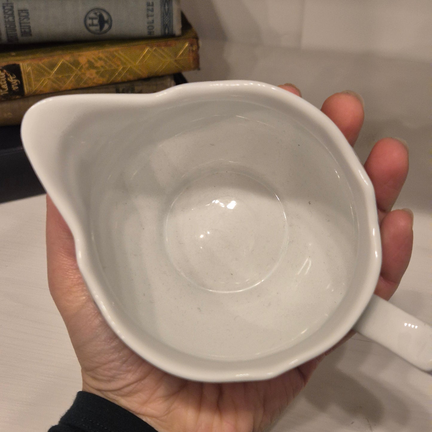 Triptis Porzellan Germany Zwiebelmuster Kännchen Sahnekännchen Milchkännchen