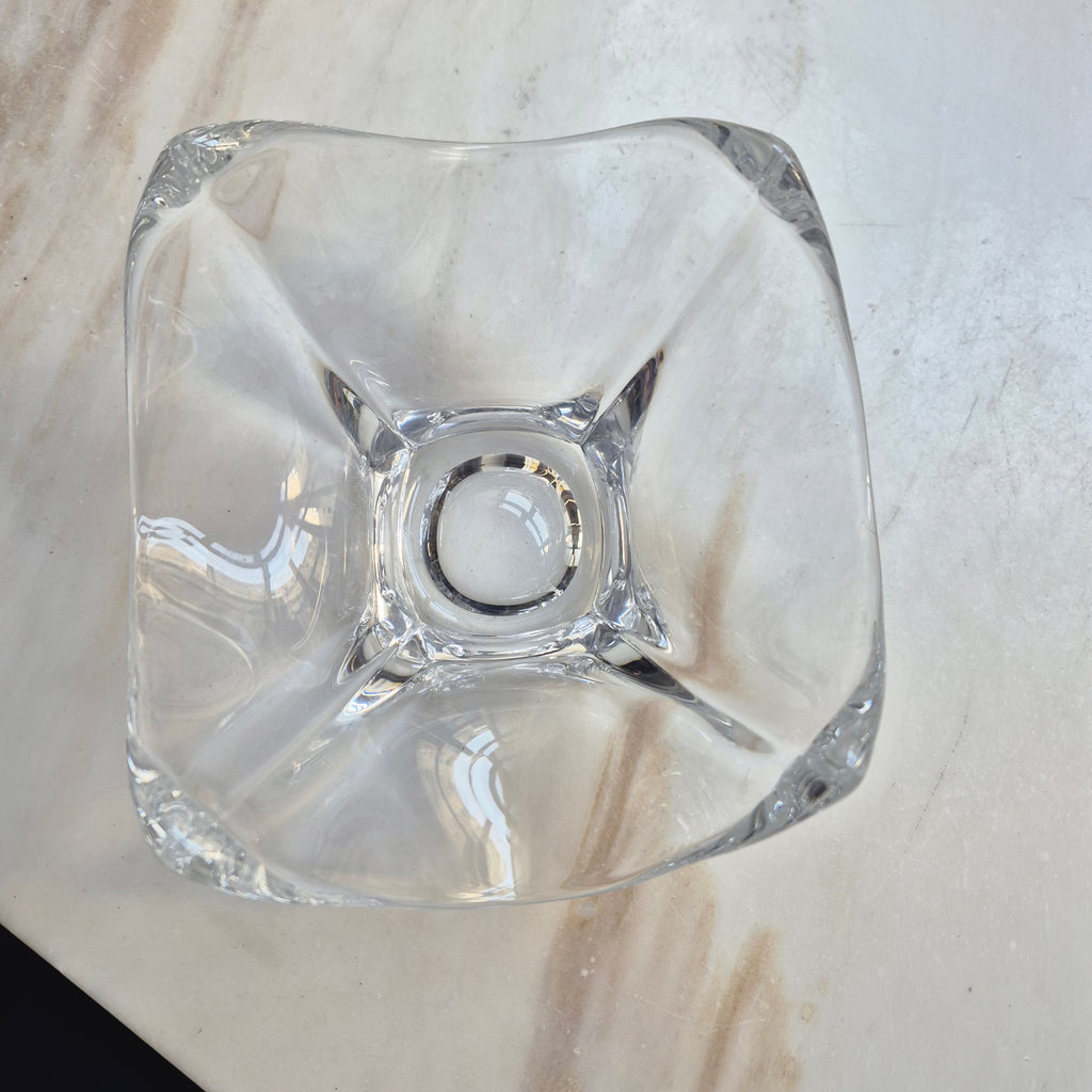 Vintage Glas Schale Französisches Design