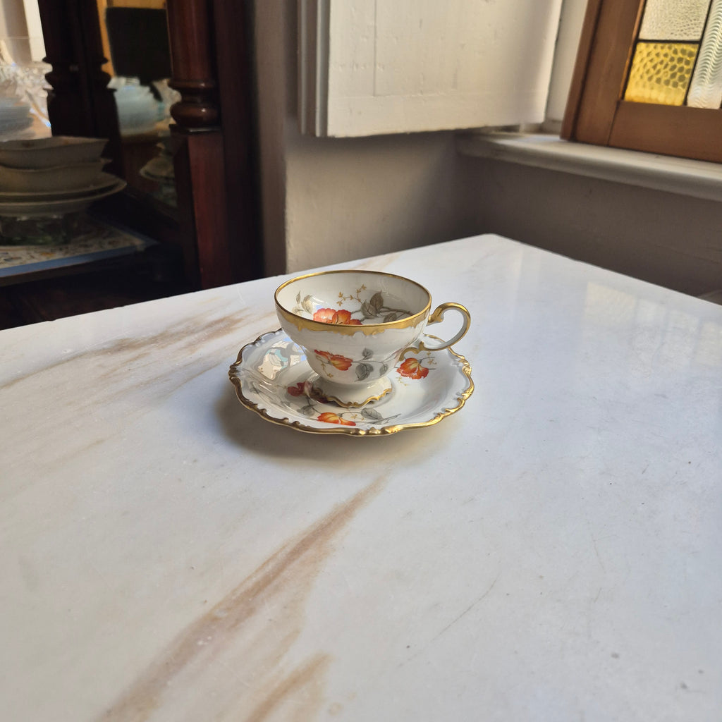 Rosenthal Pompadour - Teetasse - Kaffeetasse - Sammeltasse - Handbemalt