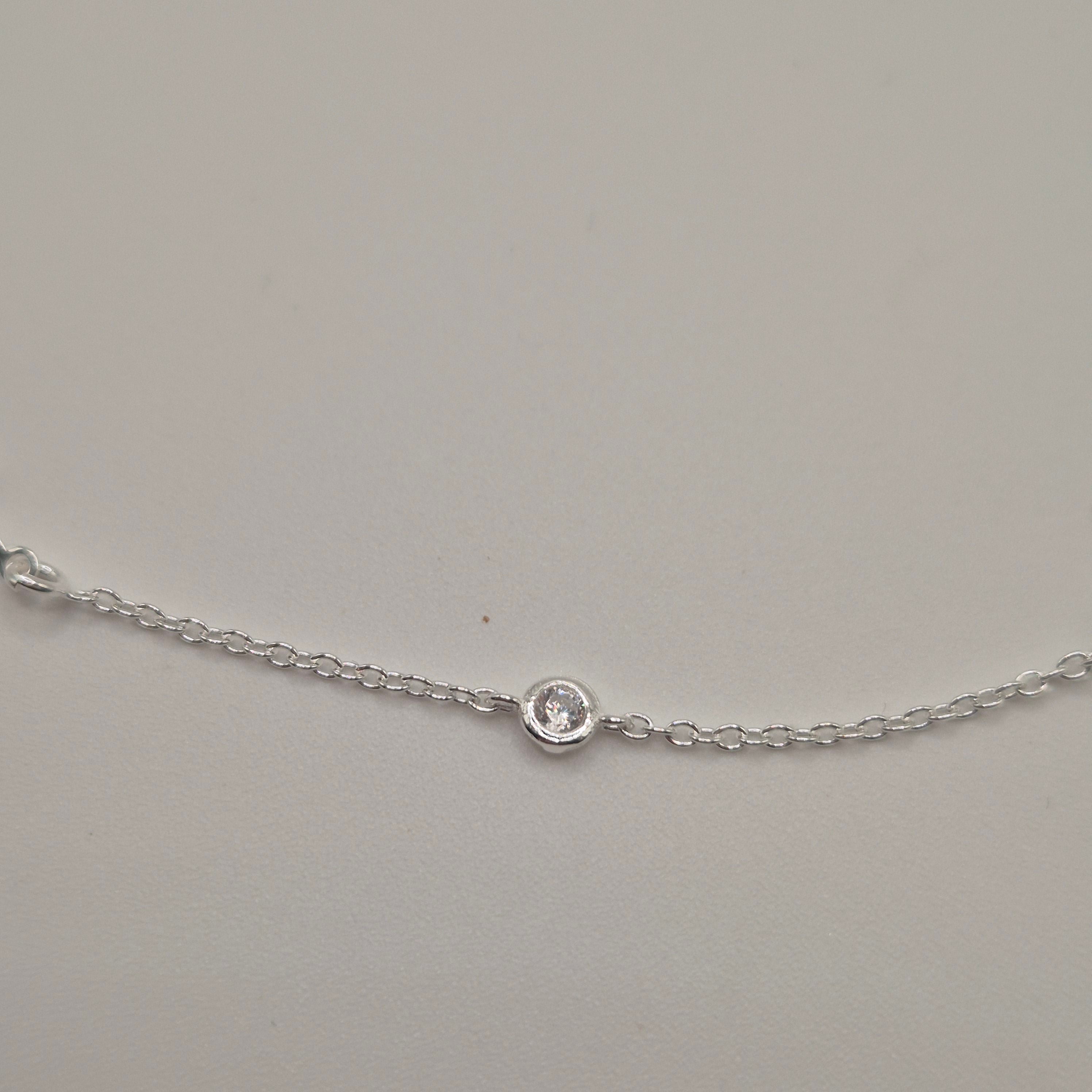 Zartes Fußkettchen Silber 925 Seestern