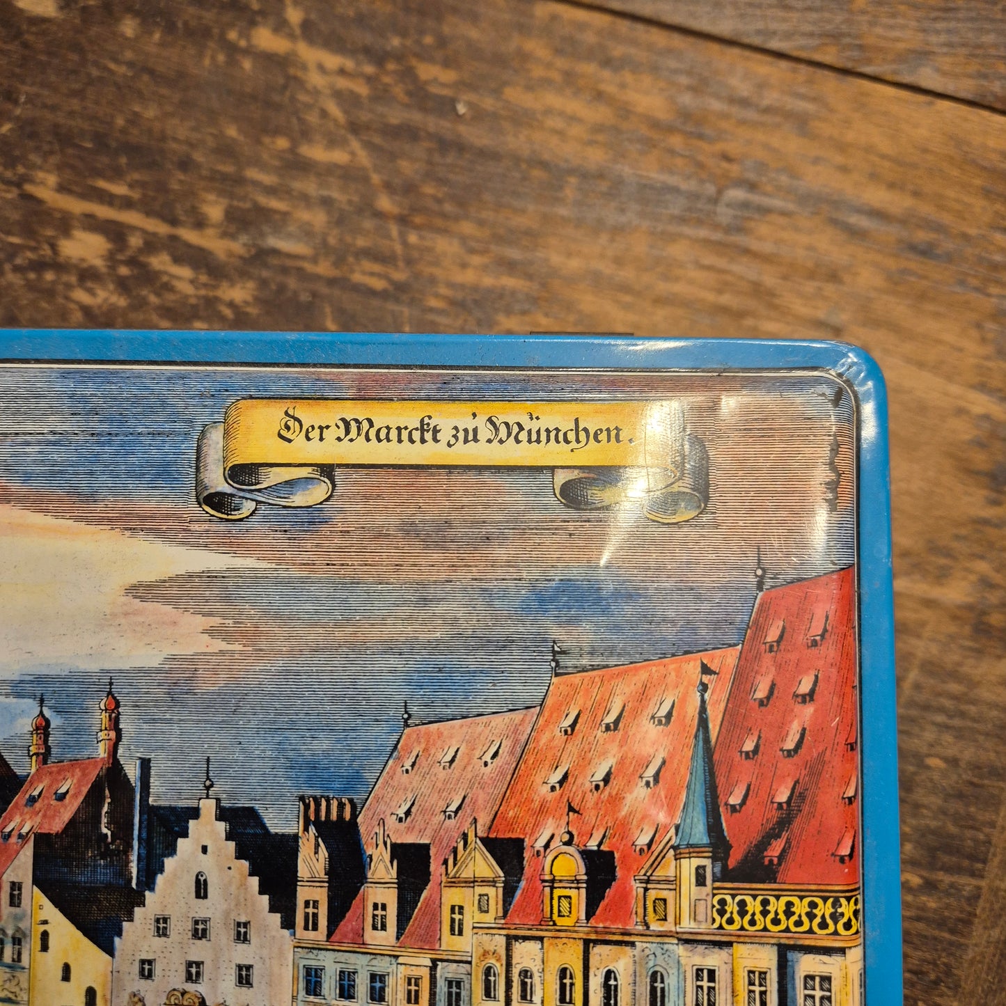 Alte Vintage Blechdose Teehaus Ronnefeldt Der Markt in München