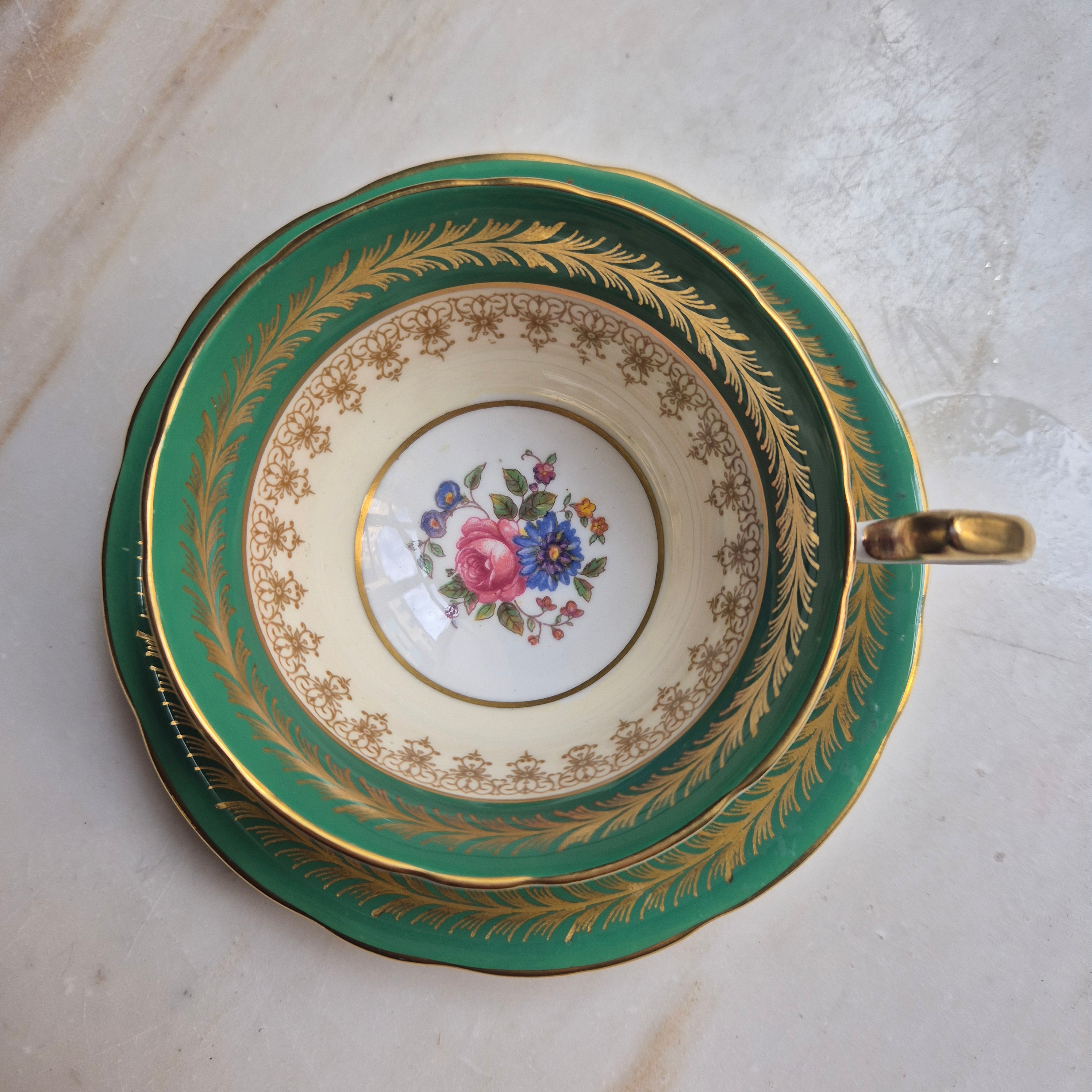 Aynsley England - Teetasse - Kaffeetasse - Sammeltasse
