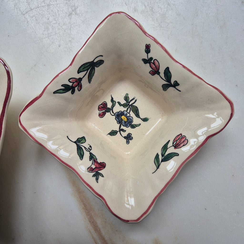 Vintage kleine Schüssel Schale Zell am Harmersbach Alt Straßburg Keramik