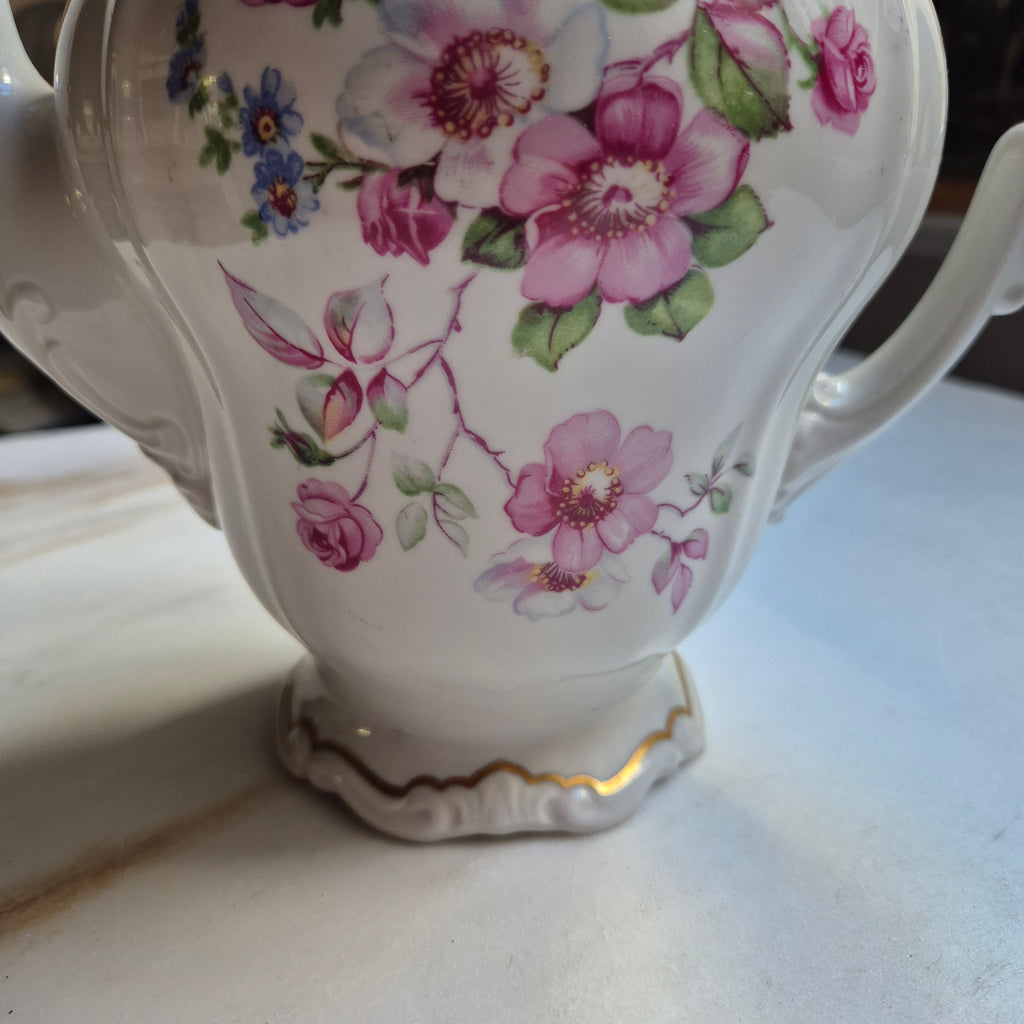 Antike Porzellan Kaffe-oder Teekanne von Weimar - Dekor "Katharina"