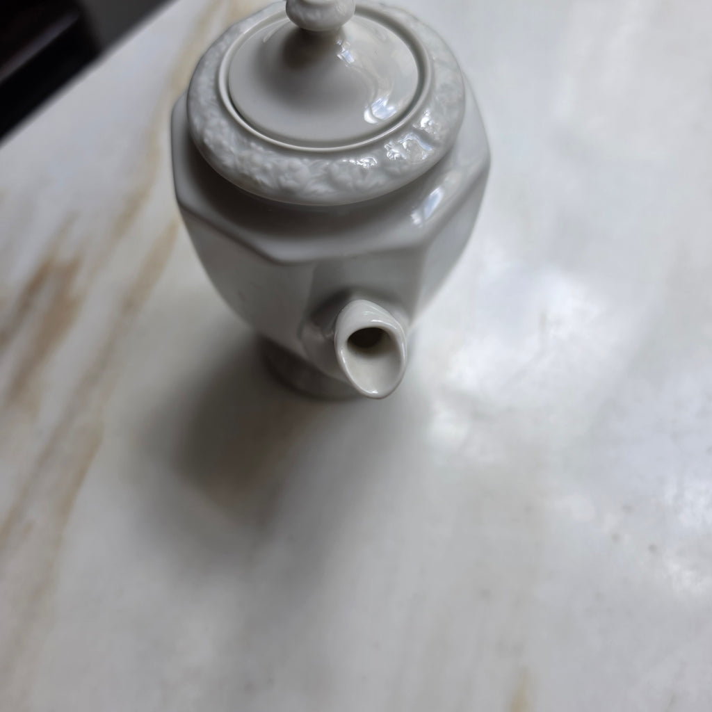 Vintage Rosenthal kleine Mokkakanne „Maria Weiß“ – Klassiker aus Porzellan