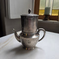 Antiker WMF Espressokocher / Kaffeekanne – Versilbert, 0,3L mit Innensieb, ca. 1920-1940