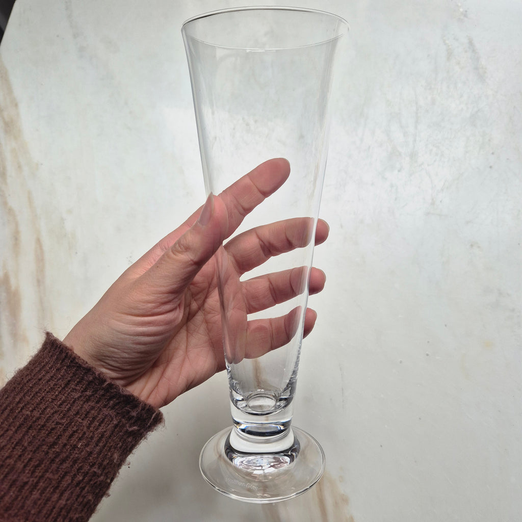 Vintage Glas Vase - Zeitlos - Walther Glas