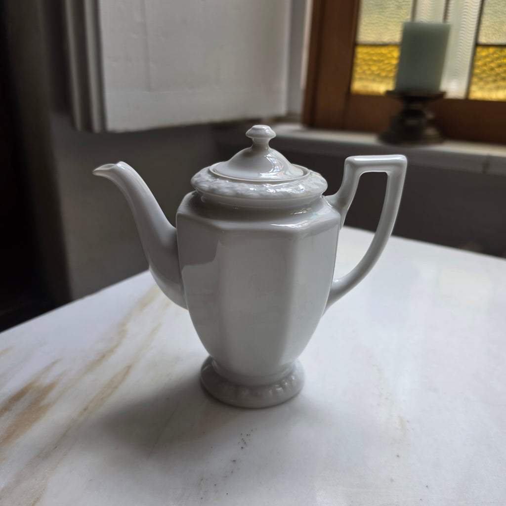Vintage Rosenthal kleine Mokkakanne „Maria Weiß“ – Klassiker aus Porzellan
