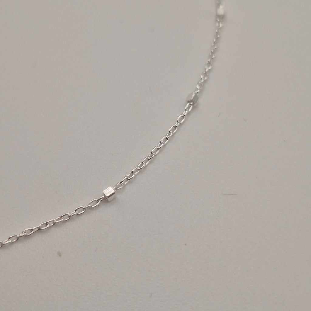 Zartes Fußkettchen Silber 925 Liebesglück
