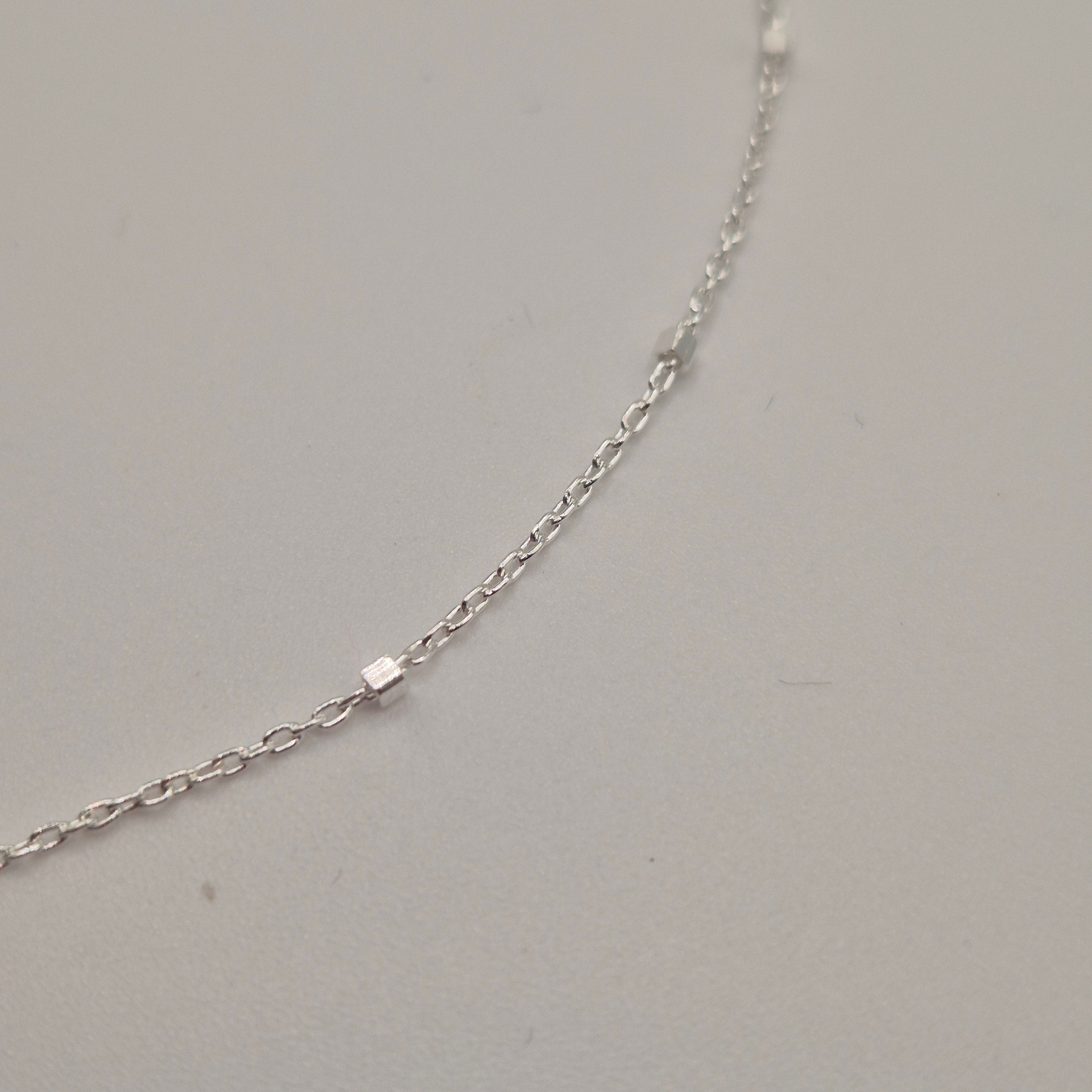 Zartes Fußkettchen Silber 925 Liebesglück