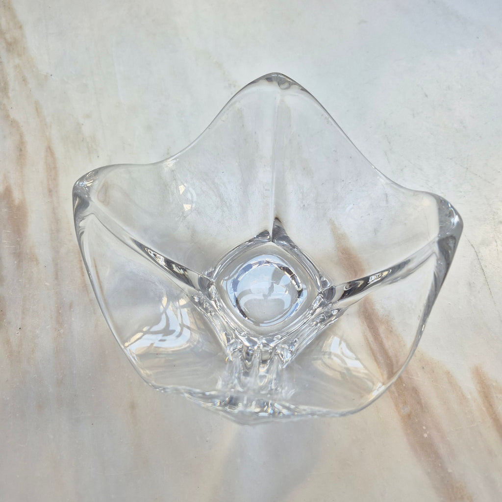 Vintage Glas Schale Französisches Design