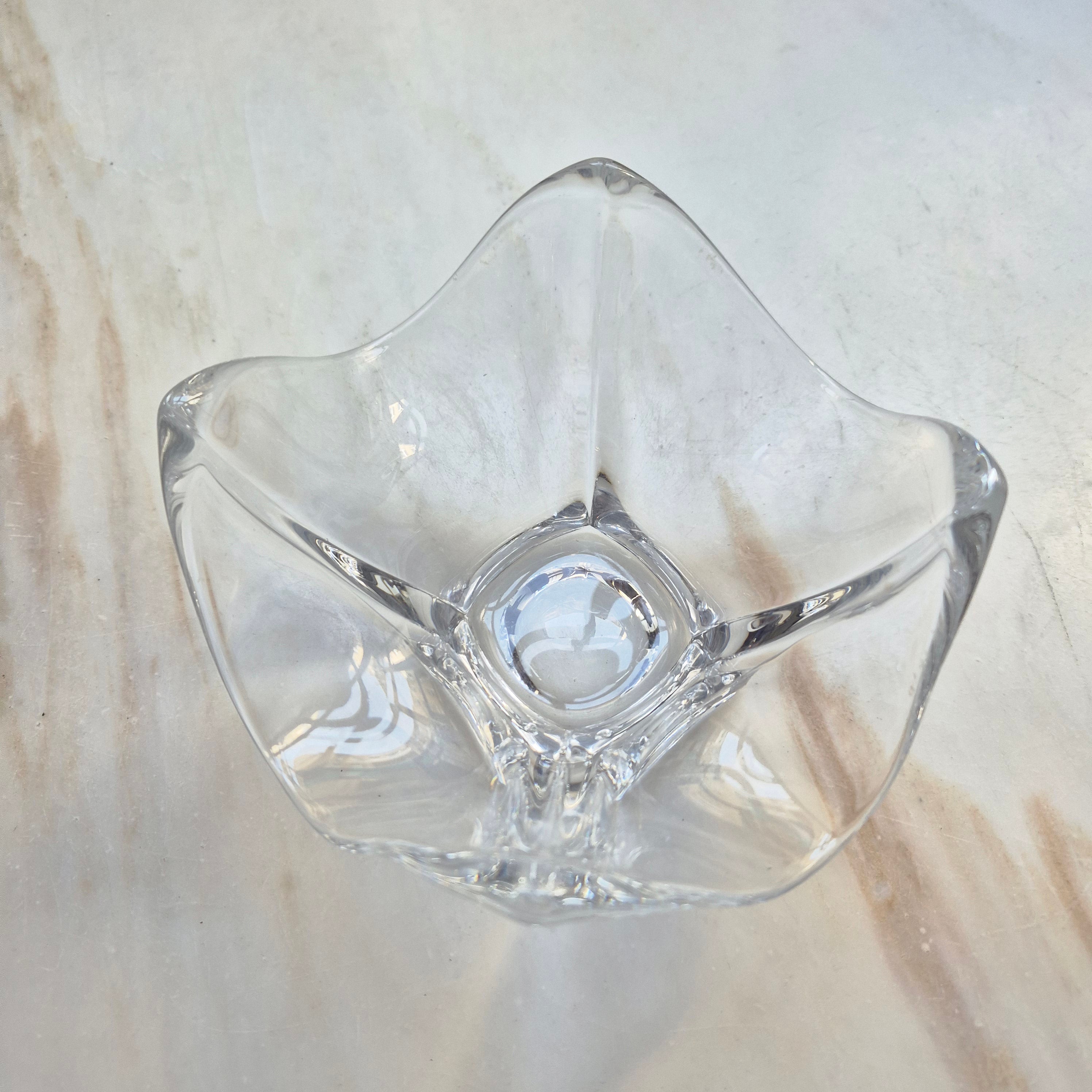 Vintage Glas Schale Französisches Design