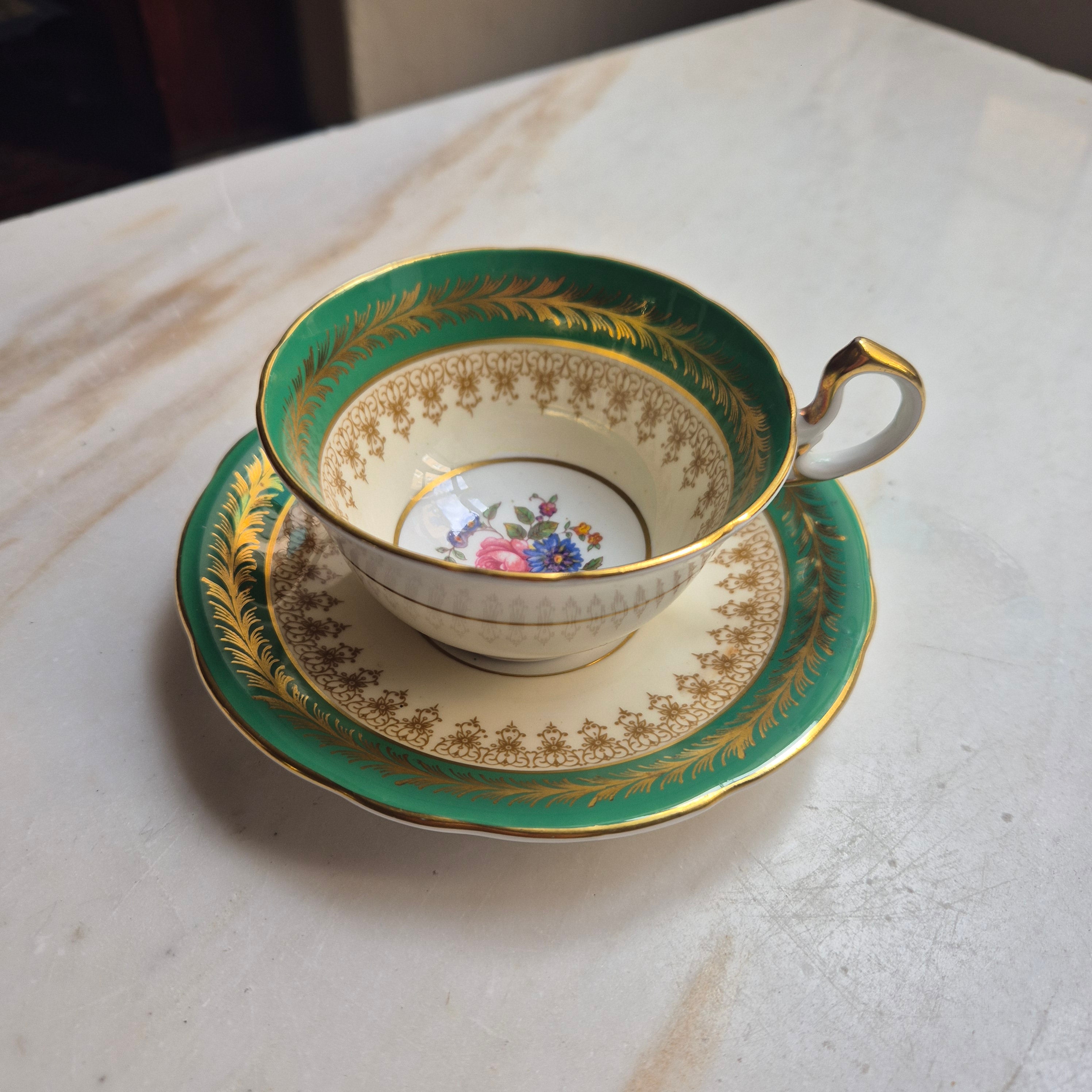 Aynsley England - Teetasse - Kaffeetasse - Sammeltasse