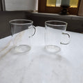2x Schott Zwiesel Vintage Glas-Tassen Set – Zeitloser Genuss im Mid-Century Design