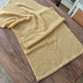 Vintage beiger Futterstoff kuschelig Teddy 53x 153cm zum Nähen!