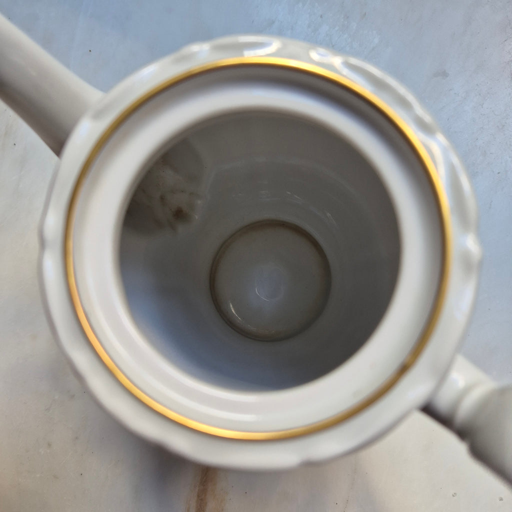 Vintage Porzellan Kaffe-oder Teekanne von Weimar