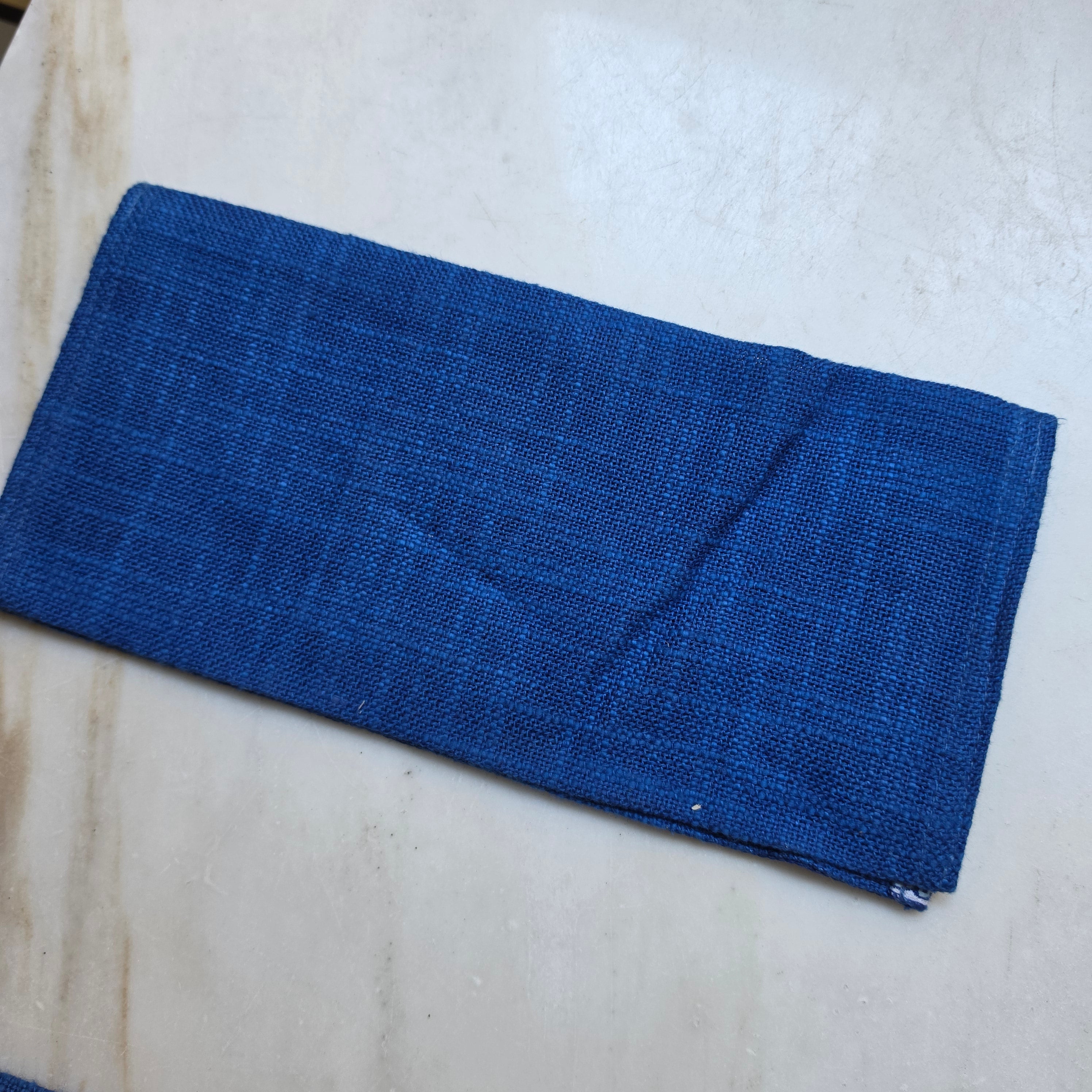 Handgemachtes Stofftäschchen Zwiebelmuster Taschentuch Aufbewahrung 26x13cm Tasche