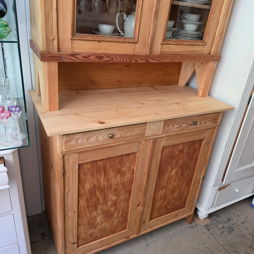 Antikes Jugendstil Landhaus Küchenbuffet Alt Vollholz Kiefernholz aufgearbeitet