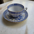 1x Tasse mit Untertasse - China Blau - Seltmann Weiden Bayern