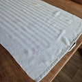 Antikes Leinen Geschirr-& Küchentuch Monogramm H.I. 140x 43cm