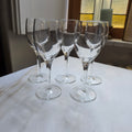 Elegantes 5-teiliges Weinglas-Set / Likörglas-Set aus Kristallglas – Zeitloses Design
