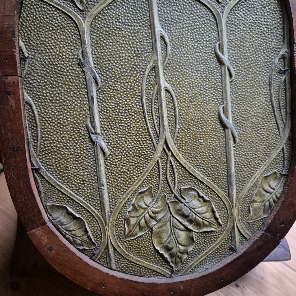 Antiker Tischspiegel Jugendstil Kosmetikspiegel mit Schublade Originalzustand Holz